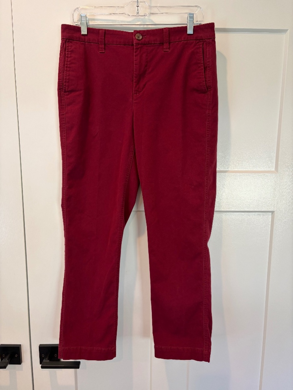 J crew high rise girlfriend chino
